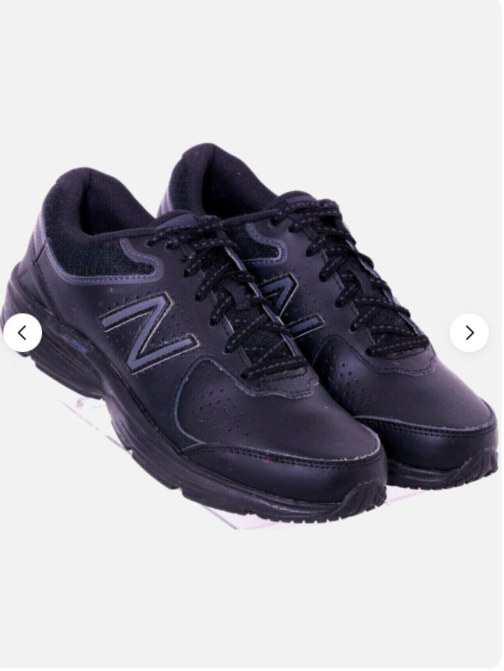 New Balance 411 Shoes Comfort Casual Walking Sneakers, Black - Size Women's 9.5